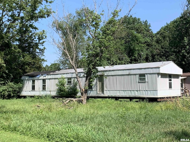 view of manufactured / mobile home