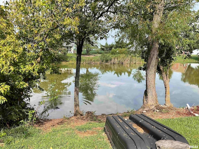 view of water feature