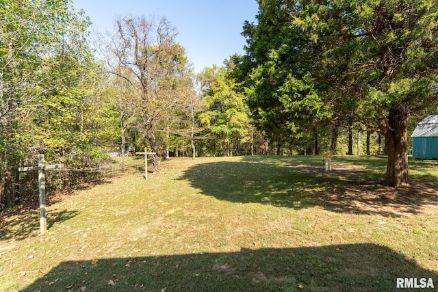 25 Lees Dr, Creal Springs, IL 62922 - view of yard