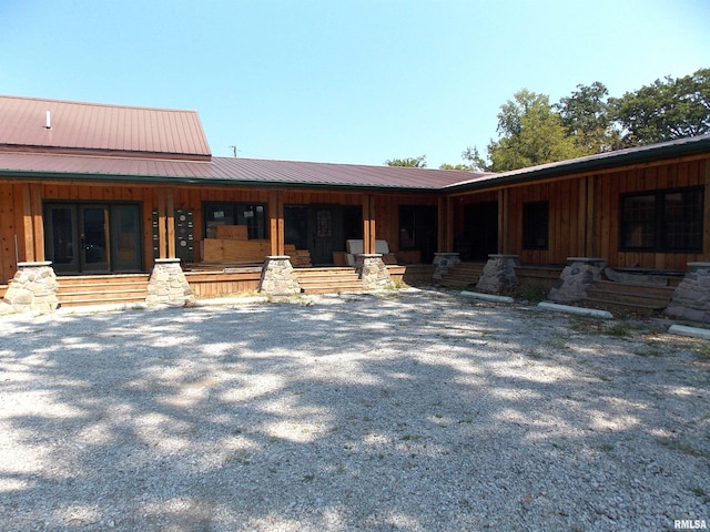 view of stable