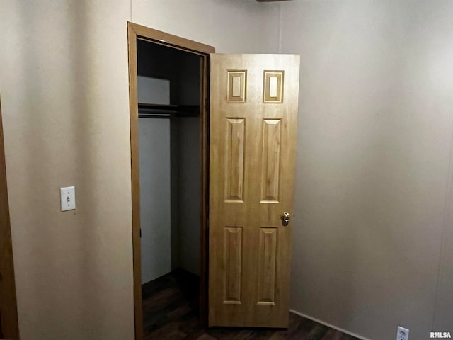 view of closet