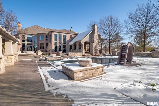 exterior space featuring a patio