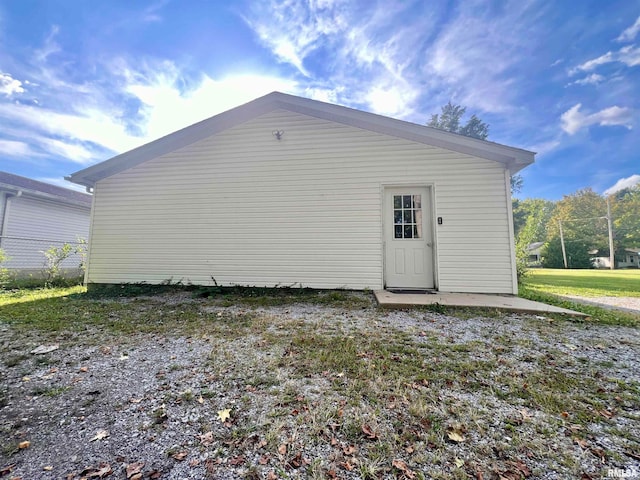 view of property exterior