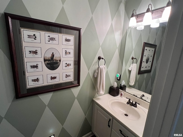 1803 N Dawn Dr, Marion, IL 62959 - bathroom featuring vanity