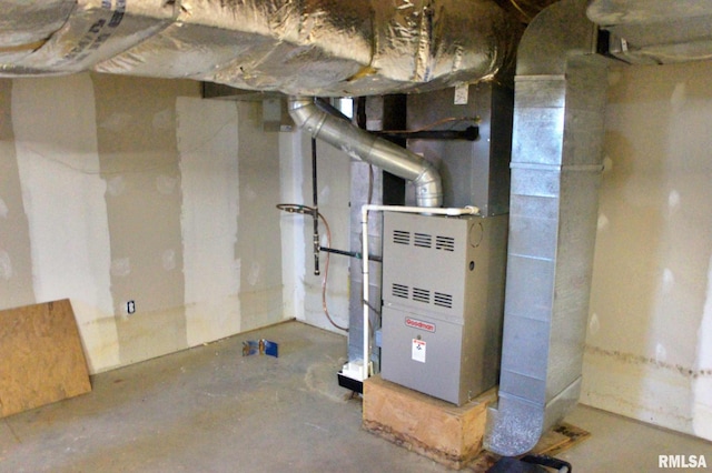 view of utility room