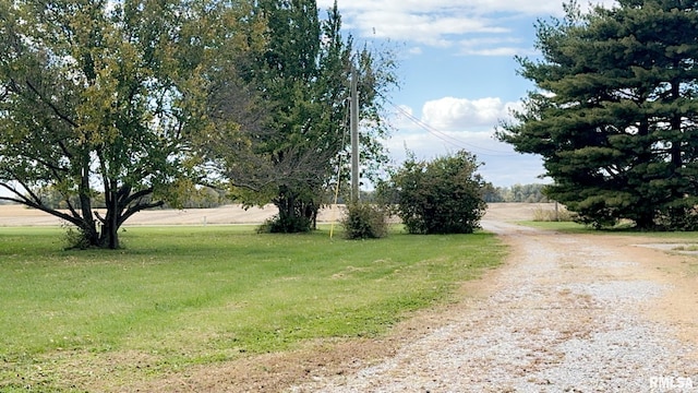 view of road