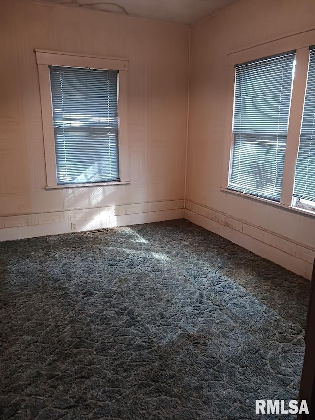 spare room with carpet flooring