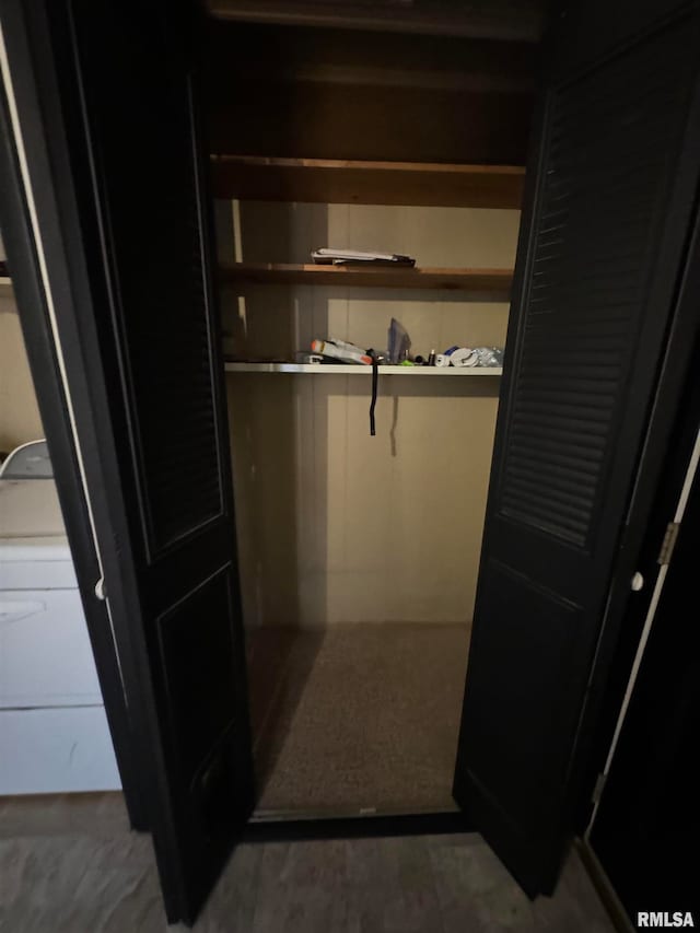 view of closet