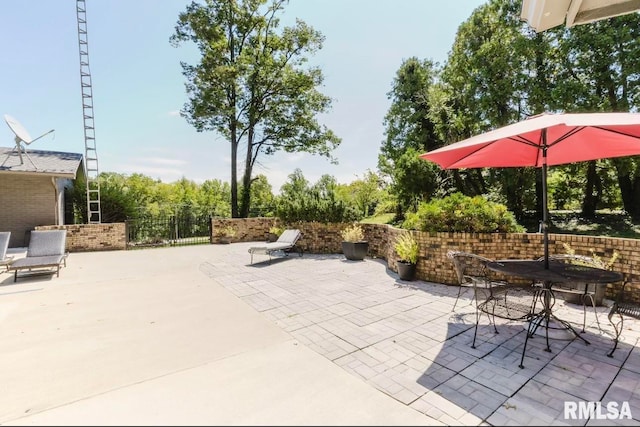 view of patio / terrace