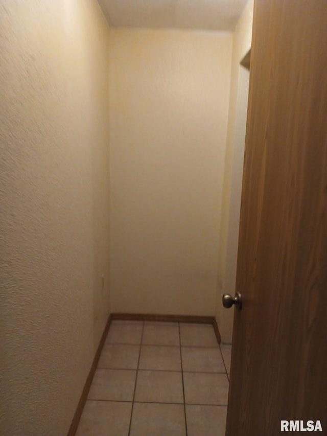9735 Branch Rd, Oakdale, IL 62268 - hall featuring light tile patterned flooring and baseboards