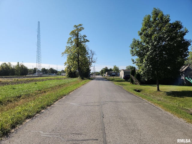 view of road