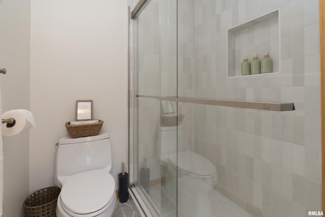 5345 State Route 127th Hwy, Cobden, IL 62920 - full bathroom with toilet and a stall shower