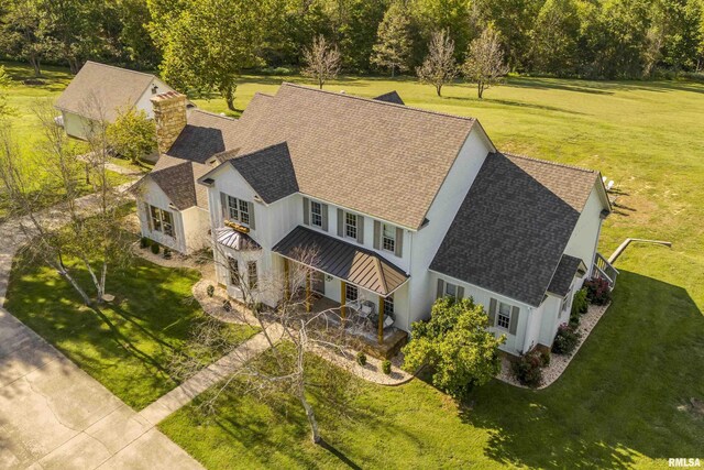 5345 State Route 127th Hwy, Cobden, IL 62920 - aerial view of property and surrounding area