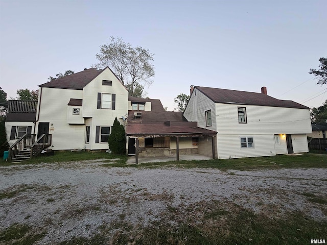 view of back of house