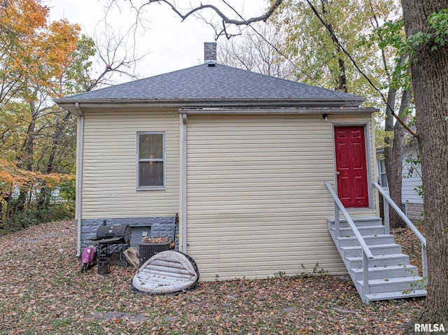 view of side of home