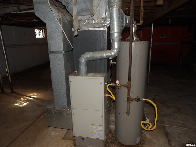 utilities with water heater