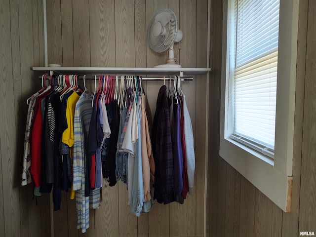 view of closet