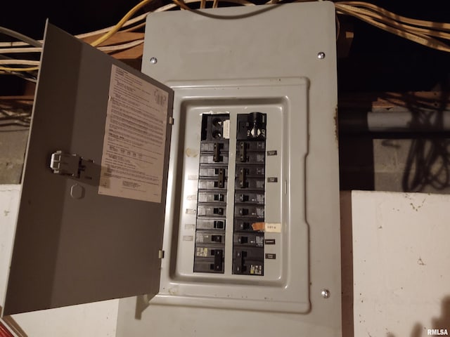 utilities with electric panel