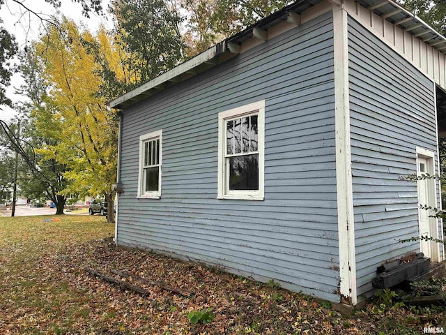 view of side of property