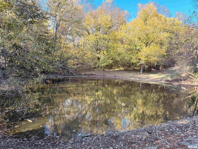 view of nature with a water view