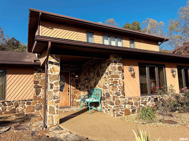 exterior space featuring a patio area