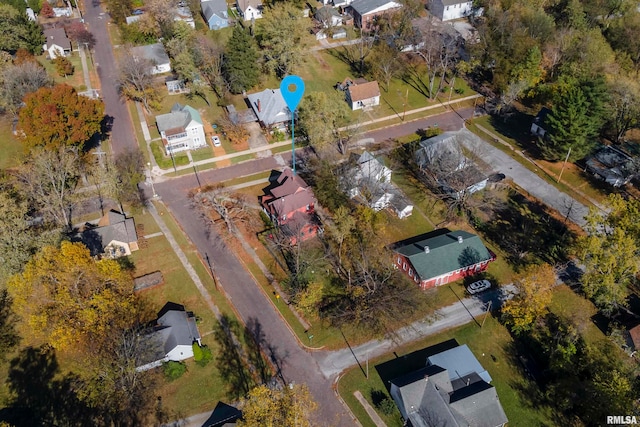 bird's eye view