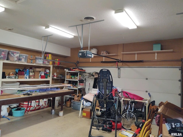 20366 Noisy Goose Ln, Olive Branch, IL 62969 - garage with a garage door opener