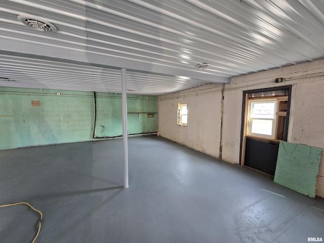 102 W 3rd St, Ina, IL 62846 - basement featuring healthy amount of natural light