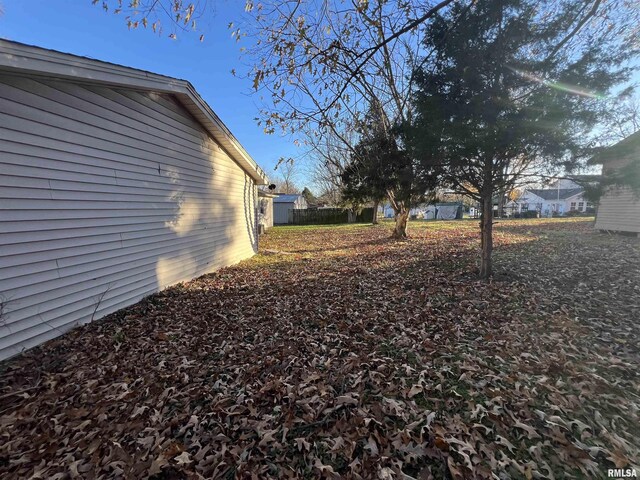 202 S Elm St, Cambria, IL 62915 - view of yard