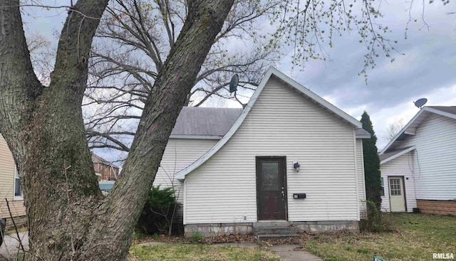 view of back of house