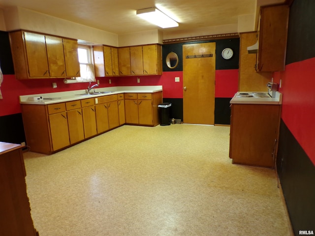 kitchen with sink