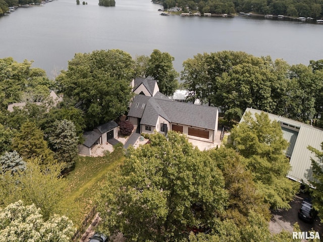 12225 Pebble Point Rd, Marion, IL 62959 - view of subject property with a large body of water