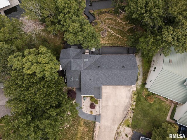 12225 Pebble Point Rd, Marion, IL 62959 - aerial view