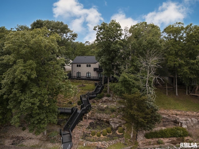 12225 Pebble Point Rd, Marion, IL 62959 - drone / aerial view