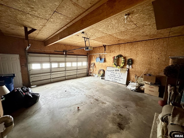 1107 E Cleveland St, West Frankfort, IL 62896 - garage with a garage door opener