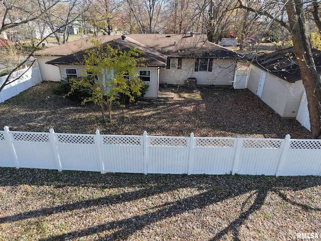 view of ranch-style house