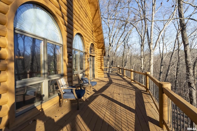 221 Poplar Lake Rd, Makanda, IL 62958 - view of deck