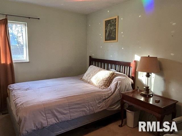 bedroom featuring carpet floors