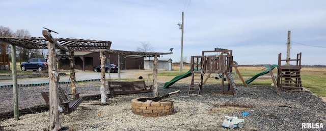 view of playground