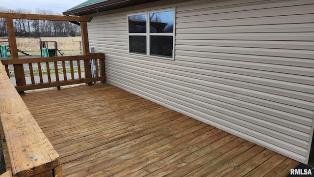 view of deck