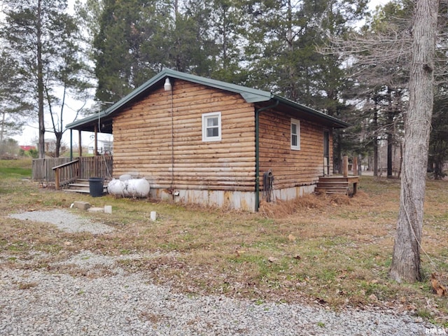 view of property exterior