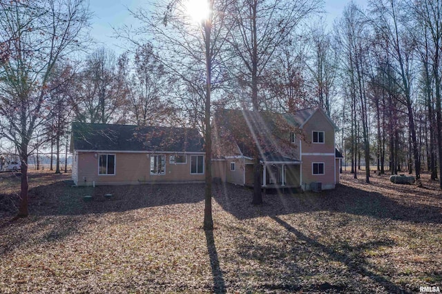 view of rear view of house