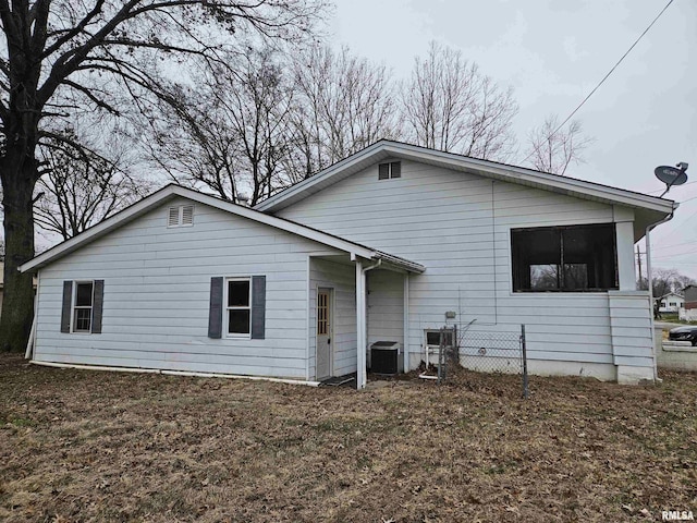 view of rear view of house