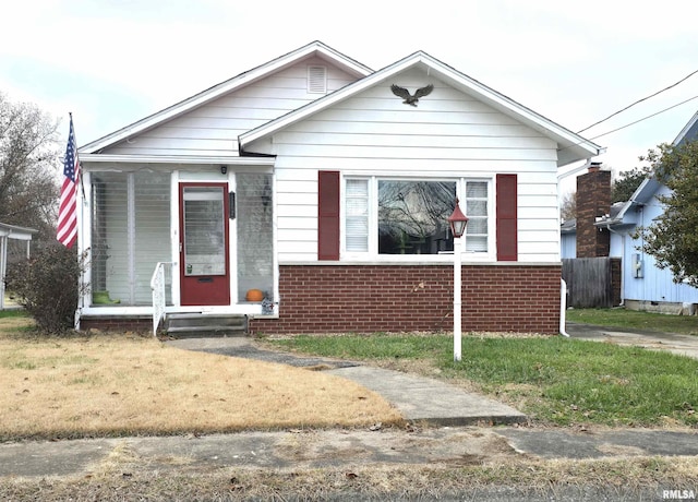 view of bungalow