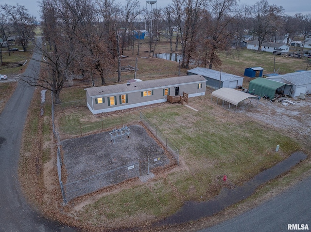 408 W Kirkwood St, Odin, IL 62870 - aerial view