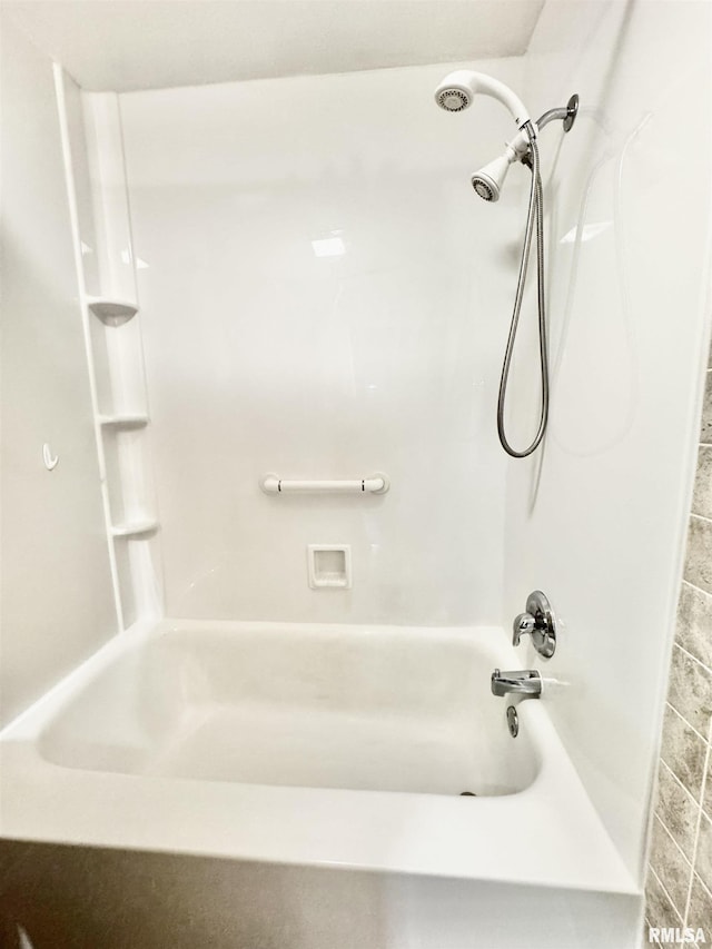 bathroom featuring tub / shower combination