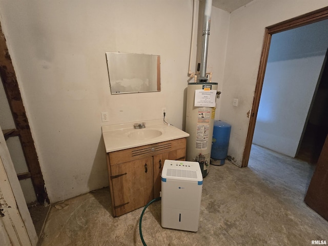 utilities with sink and water heater