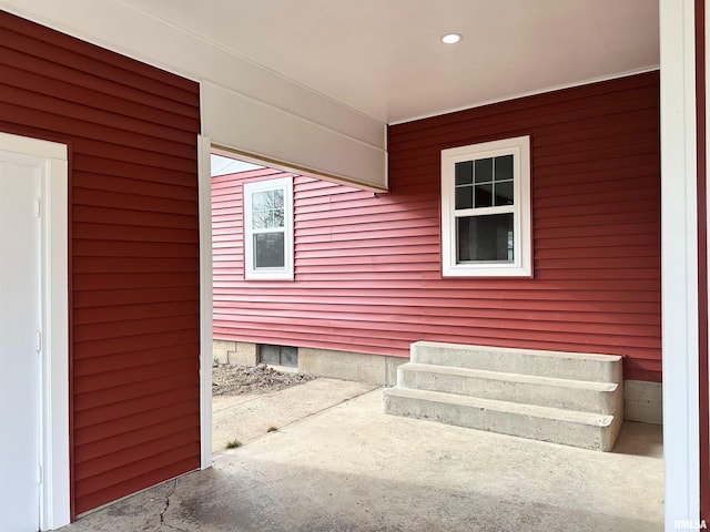 view of property entrance