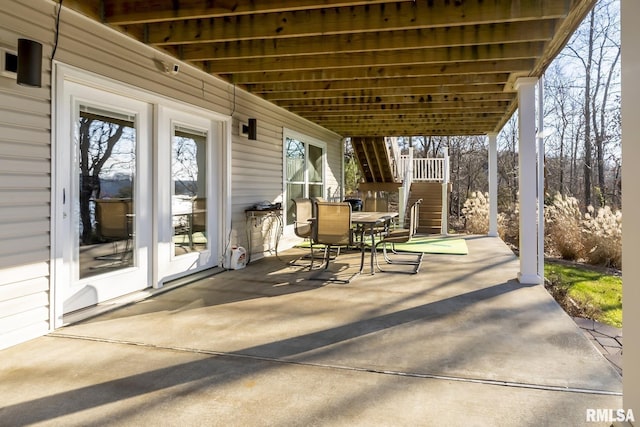 view of patio