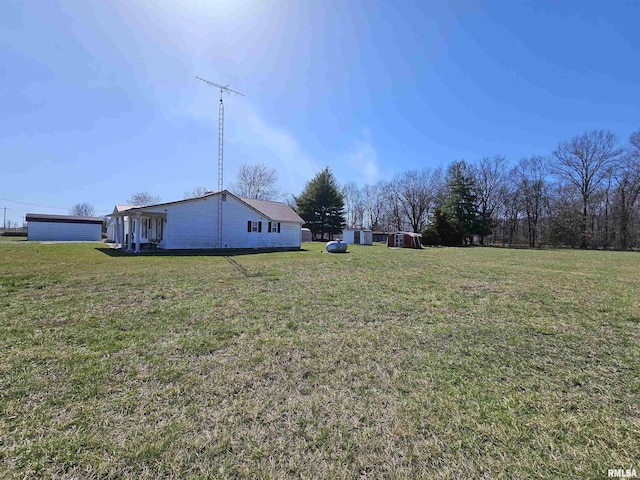 17061 N Fairdrive Ln, Woodlawn, IL 62898 - view of yard